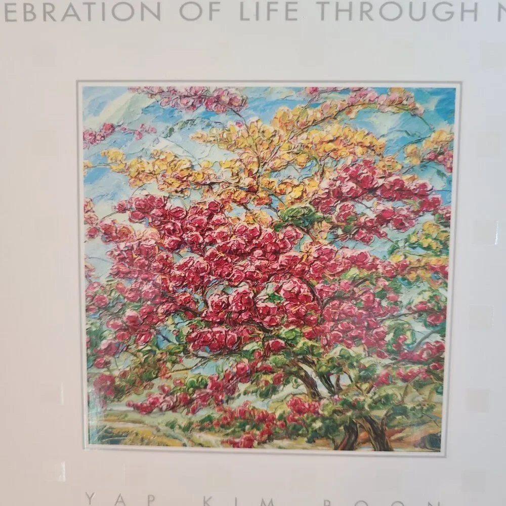 A Celebration of Life Through Nature By Yap Kim Boon Art Coffee Table Book Asia